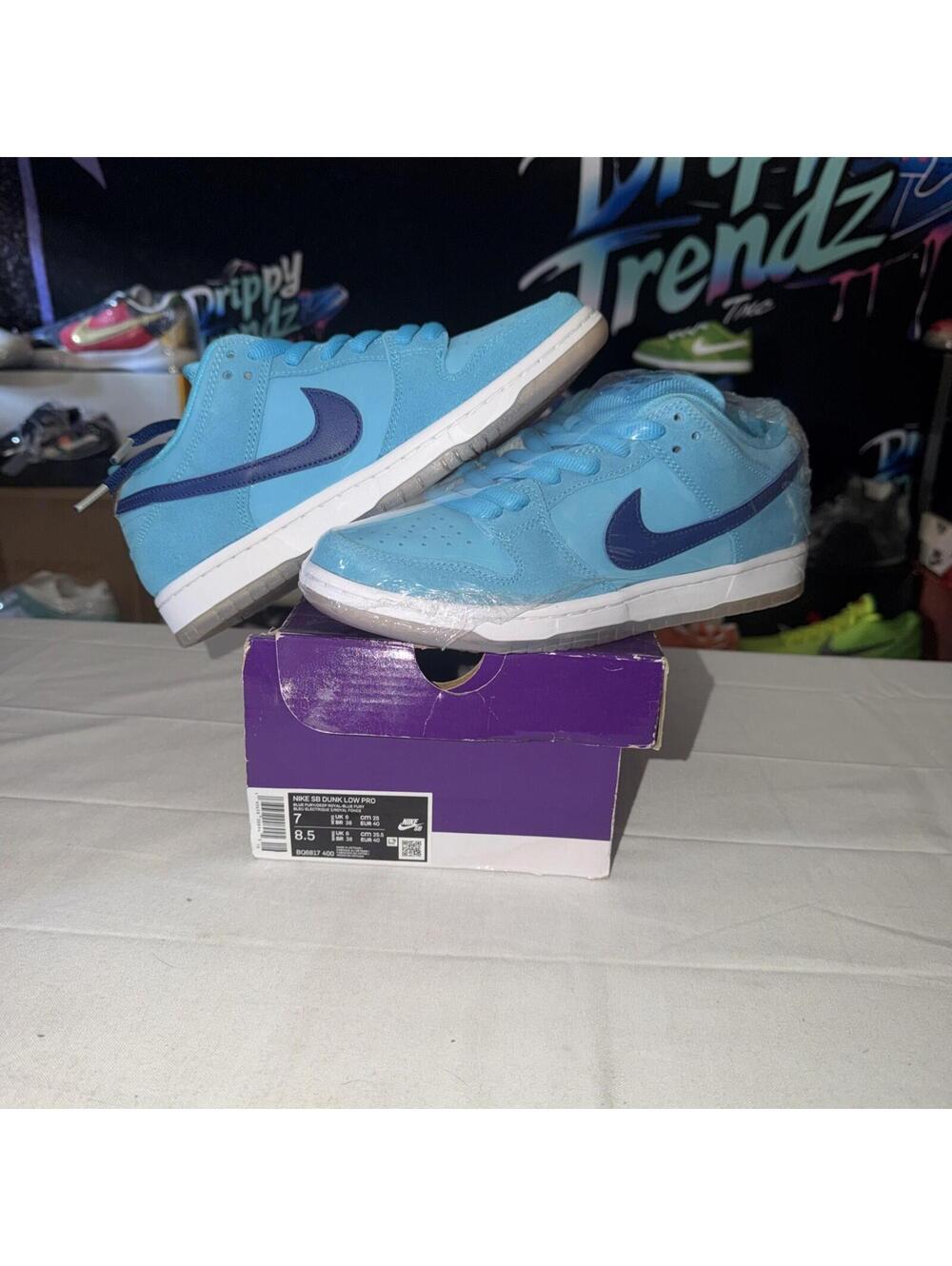 Size 7 - Nike Dunk SB Low Blue Fury